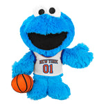 Bleacher Creatures New York Knicks Sesame Street Cookie Monster 8" Kuricha Plush