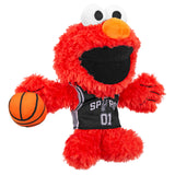Bleacher Creatures San Antonio Spurs Sesame Street Elmo 8" Kuricha Plush