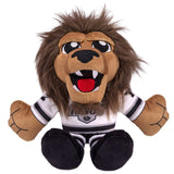 Los Angeles Kings Bailey White Jersey 8" NHL Kuricha Sitting Mascot Plush