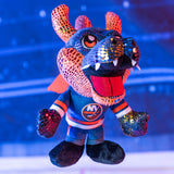 Bleacher Creatures New York Islanders Sparky Mascot 8" Kuricha Sitting Plush Toy with Metallic Holographic Finish