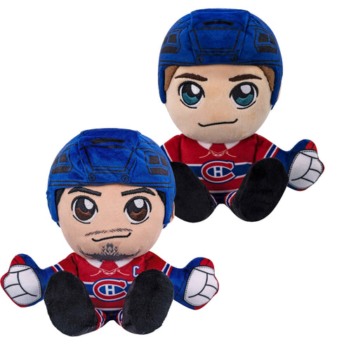 Bleacher Creatures Montreal Canadiens Bundle: 8" Cole Caufield & Nick Suzuki Kuricha Plushies