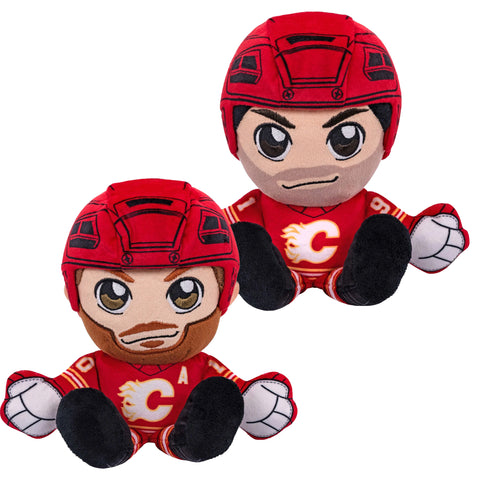 Bleacher Creatures Calgary Flames Bundle: 8" Jonathan Huberdeau & Nazem Kadri Kuricha Plushies