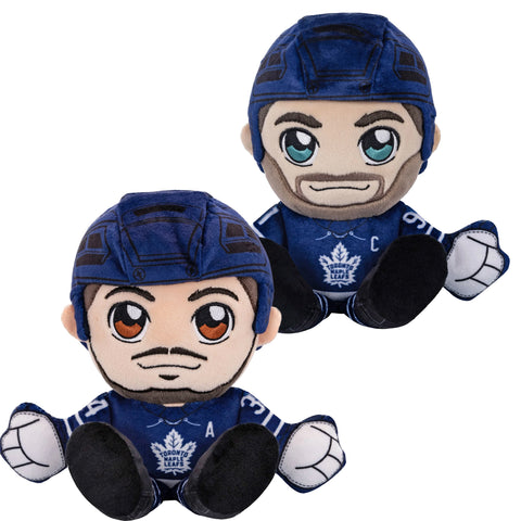 Bleacher Creatures Toronto Maple Leafs Bundle: 8" Jonathan Tavares & Auston Matthews Kuricha Plushies