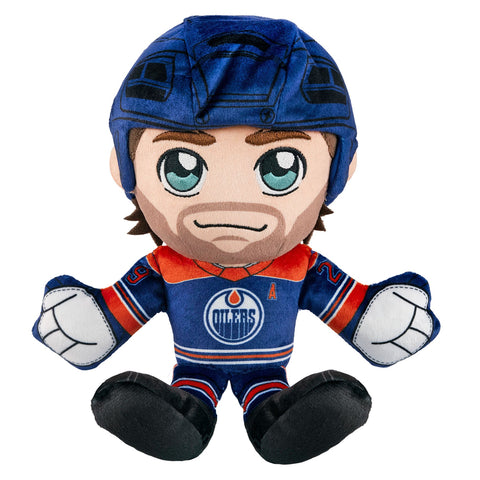 Bleacher Creatures Edmonton Oilers Leon Draisaitl 8" Kuricha Sitting Plush
