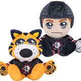 Bleacher Creatures Buffalo Sabres Bundle: 8" Tage Thompson & Sabretooth Kuricha Plushies