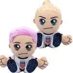 Bleacher Creatures US Women's Soccer Kuricha Bundle: Kristie Mewis and Megan Rapinoe Kuricha Plushies