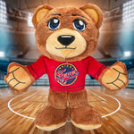 Bleacher Creatures Indiana Fever 8" Kuricha Plush Bear (Rebel Jersey)