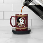 Uncanny Brands Florida State Seminoles 12oz Mug Warmer Set