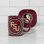 Uncanny Brands Florida State Seminoles 12oz Mug Warmer Set