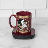 Uncanny Brands Florida State Seminoles 12oz Mug Warmer Set