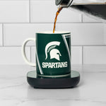 Uncanny Brands Michigan State Spartans 12oz Mug Warmer Set
