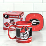 Uncanny Brands Georgia Bulldogs Hairy Dawg 12oz Mug Warmer Set