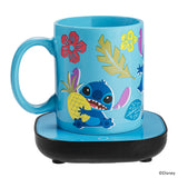 Uncanny Brands Disney Stitch 12oz Mug with Warmer