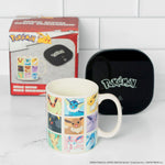 Uncanny Brands Pokémon Eevee Comic 12ozMug Warmer Set