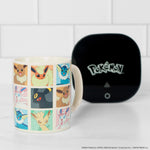 Uncanny Brands Pokémon Eevee Comic 12ozMug Warmer Set