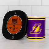 Uncanny Brands NBA Los Angeles Lakers Logo Mug Warmer Set