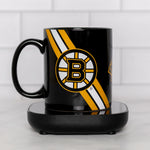 Uncanny Brands NHL Boston Bruins Logo Mug Warmer Set