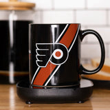 Uncanny Brands NHL Philadelphia Flyers Logo Mug Warmer Set
