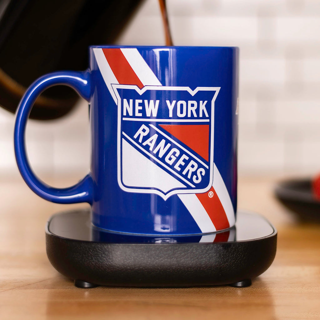 Uncanny Brands NHL New York Rangers Logo Mug Warmer Set – Uncanny