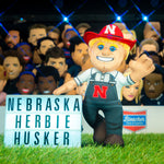 Bleacher Creatures Nebraska Huskers Herbie 10" Mascot Plush Figure Updated