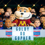 Bleacher Creatures Minnesota Golden Gophers Goldy 10" Mascot Plush Figure