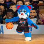 Bleacher Creatures Philadelphia 76ers Franklin Hardwood Classics 10" Mascot Plush Figure (Black Uniform)