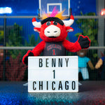 Bleacher Creatures Chicago Bulls Benny The Bull 10" NBA Plush Figure (2025)