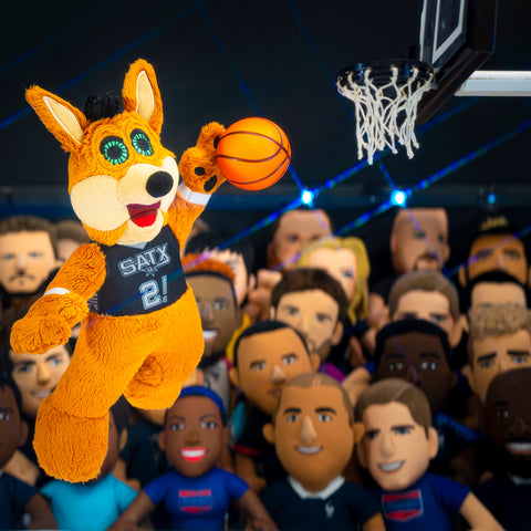 Spurs coyote stuffed animal shop