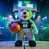 Bleacher Creatures Minnesota Timberwolves Crunch Statement Jersey 10" NBA Mascot Plush Figure