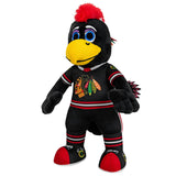 Bleacher Creatures Chicago Blackhawks Tommyhawk Black Jersey 10" NHL Mascot Plush Figure