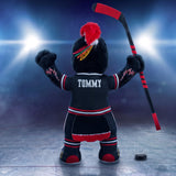 Bleacher Creatures Chicago Blackhawks Tommyhawk Black Jersey 10" NHL Mascot Plush Figure