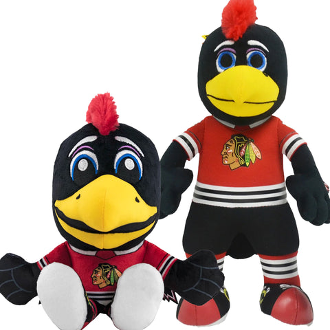 Bleacher Creatures Tommyhawk Mascot Bundle: 10" Plush Figure & Kuricha Plushies