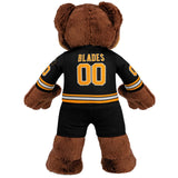 Bleacher Creatures Boston Bruins Blades Black Uniform 10" NHL Mascot Plush Figure
