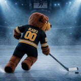 Bleacher Creatures Boston Bruins Blades Black Uniform 10" NHL Mascot Plush Figure