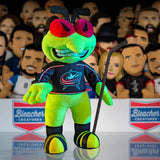 Bleacher Creatures Columbus Blue Jackets Bundle: Stinger 10" Plush & Blue Jackets Puck Kuricha Plushie