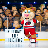 Bleacher Creatures Carolina Hurricanes Stormy 10" Plush Figure (White Uniform)