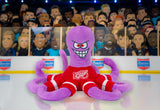 Bleacher Creatures Detroit Red Wings Rally Al The Octopus Centennial 10" Plush Figure