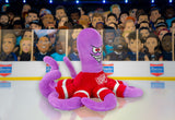 Bleacher Creatures Detroit Red Wings Rally Al The Octopus Centennial 10" Plush Figure
