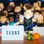 Bleacher Creatures Dallas Wings Lightning 10" Mascot Plush Figure (Rebel Uniform)