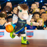 Bleacher Creatures Dallas Wings Lightning 10" Mascot Plush Figure (Rebel Uniform)