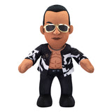 Bleacher Creatures WWE The Rock Bundle: 10" Plush Figure & Kuricha Plushie