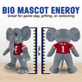 Bleacher Creatures Alabama Crimson Tide Big Al 18" Collegiate Mascot Plush Figure