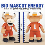 Bleacher Creatures Texas Longhorns Hook 'Em 18" Collegiate Mascot Plush Figure
