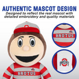 Bleacher Creatures Ohio State Buckeyes Brutus 18" Collegiate Mascot Plush Figure