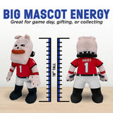 Bleacher Creatures Georgia Bulldogs Hairy Dawg 18" Collegiate Mascot Plush Figure