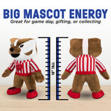 Bleacher Creatures University of Wisconsin Mascot 18" Collegiate Mascot Plush Figure