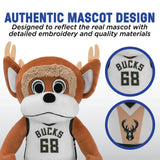 Bleacher Creatures Milwaukee Bucks Bango 18" NBA Mascot Plush Figure