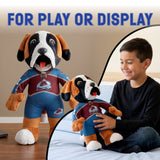 Bleacher Creatures Colorado Avalanche Bernie 18" NHL Mascot Plush Figure