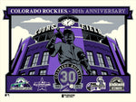 Phenom Gallery Colorado Rockies 30th Anniversary 18" x 24" Serigraph