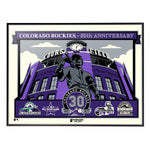 Phenom Gallery Colorado Rockies 30th Anniversary 18" x 24" Serigraph